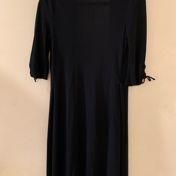 Black wrap dress - Picture 2 of 4
